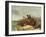 Fishermen on a Quay During a Storm-Henry Parker-Framed Giclee Print