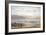 Fishermen Pulling their Nets on the Shores of the North Coast of Wales. Oil on Canvas, 1874, by Hen-Henry Moore-Framed Giclee Print