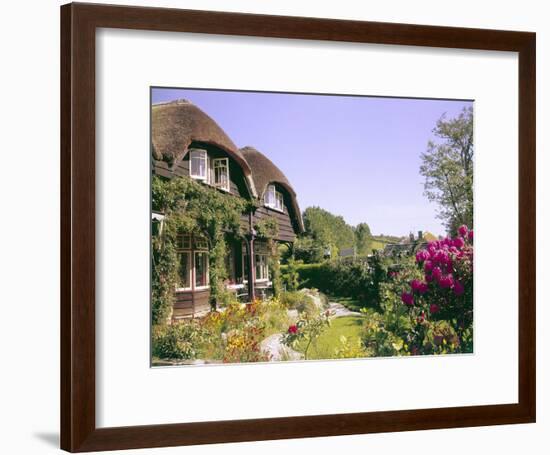 Fishermen's Cottages-null-Framed Photographic Print