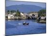 Fishermen's Houses, Boats and Weed Gatherers, Nha Trang, Vietnam, Indochina, Southeast Asia, Asia-Anthony Waltham-Mounted Photographic Print