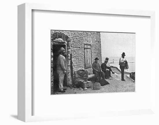 Fishermen, Sheringham, Norfolk, 1912-Unknown-Framed Photographic Print