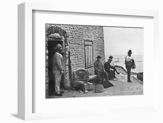 Fishermen, Sheringham, Norfolk, 1912-Unknown-Framed Photographic Print