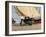 Fishermen, Stranded Boats, Valencia; Pescadores, Barcas Varadas, Valencia-Joaquin Sorolla y Bastida-Framed Giclee Print