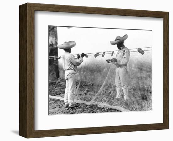 Fishermen with Nets, Mexico, C.1926-Tina Modotti-Framed Giclee Print
