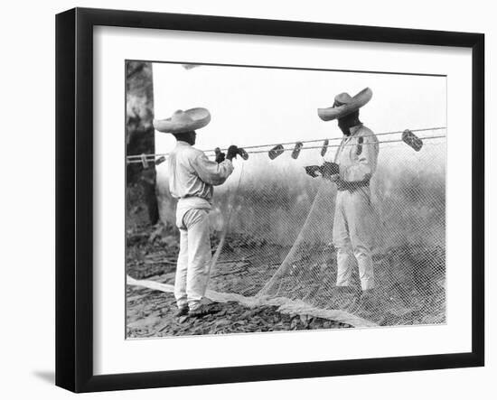 Fishermen with Nets, Mexico, C.1926-Tina Modotti-Framed Giclee Print