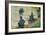 Fishermen-Georges Seurat-Framed Art Print