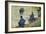 Fishermen-Georges Seurat-Framed Art Print