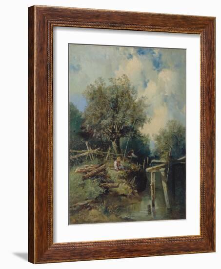 Fishermen-Juli Julievich Klever-Framed Giclee Print