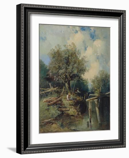 Fishermen-Juli Julievich Klever-Framed Giclee Print