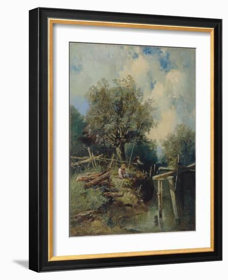 Fishermen-Juli Julievich Klever-Framed Giclee Print