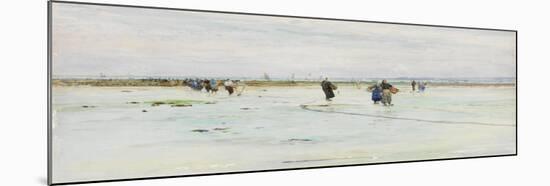 Fisherwomen on the Shore-James Webb-Mounted Giclee Print