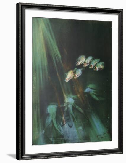 Fishes-Kaïko Moti-Framed Premium Edition