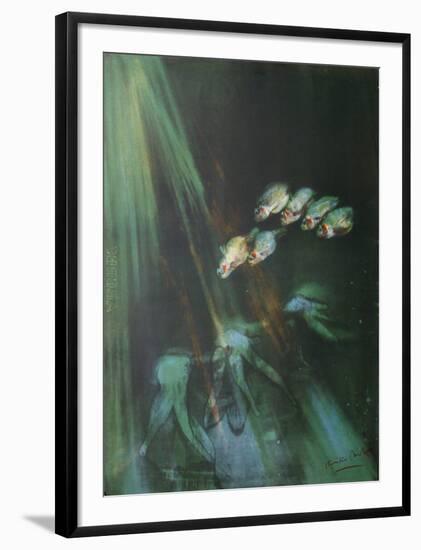 Fishes-Kaïko Moti-Framed Premium Edition