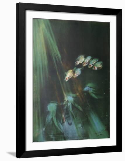 Fishes-Kaïko Moti-Framed Premium Edition