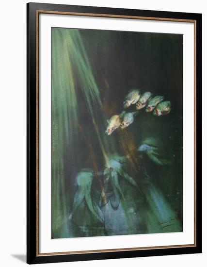 Fishes-Kaïko Moti-Framed Premium Edition