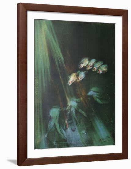 Fishes-Kaïko Moti-Framed Premium Edition