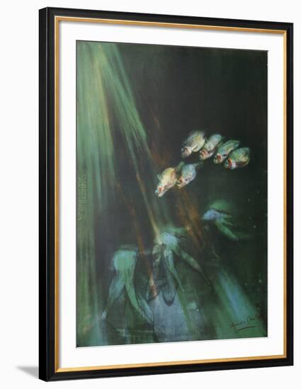 Fishes-Kaïko Moti-Framed Premium Edition