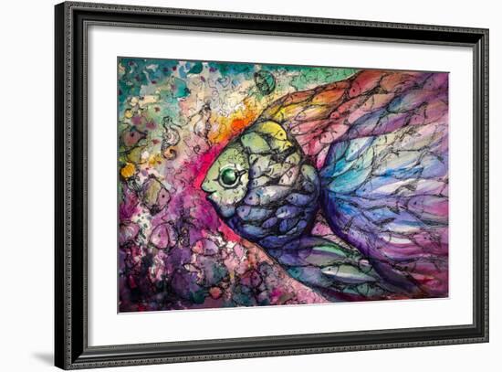 Fishes-DannyWilde-Framed Art Print