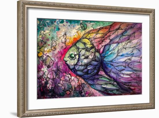 Fishes-DannyWilde-Framed Art Print