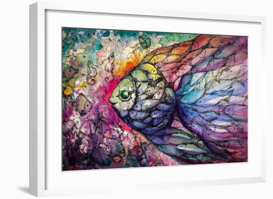 Fishes-DannyWilde-Framed Art Print