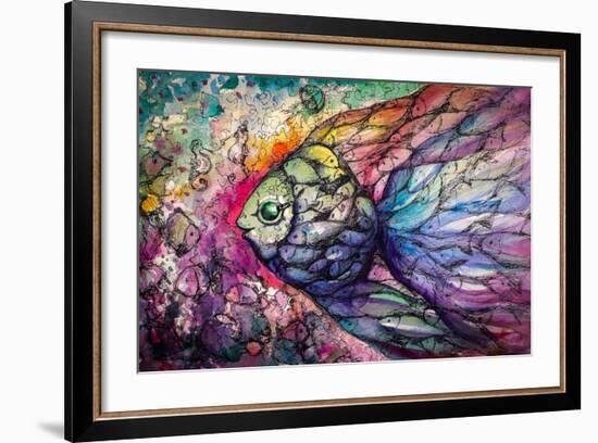 Fishes-DannyWilde-Framed Art Print