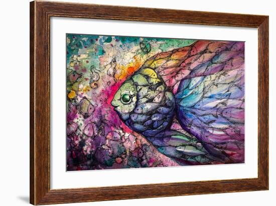 Fishes-DannyWilde-Framed Art Print