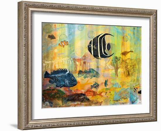 Fishes-Robin Maria-Framed Art Print