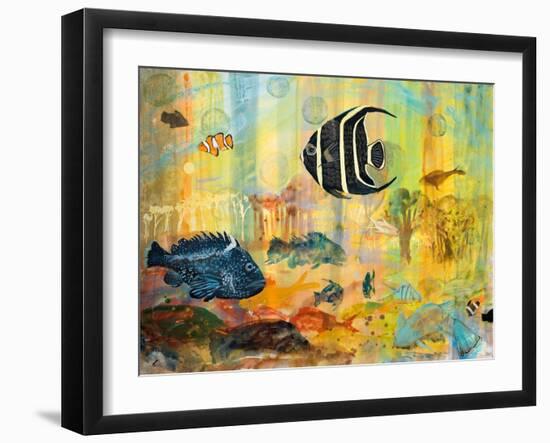 Fishes-Robin Maria-Framed Art Print