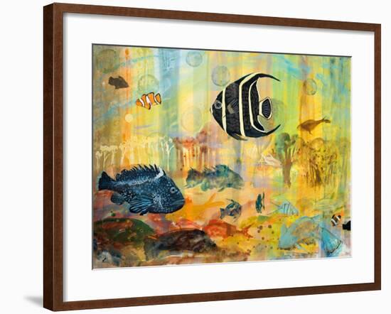 Fishes-Robin Maria-Framed Art Print