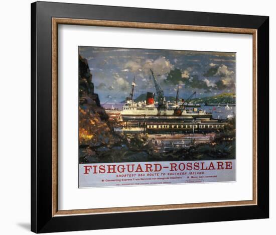 Fishguard, Rosslare, Southern Ireland-null-Framed Art Print