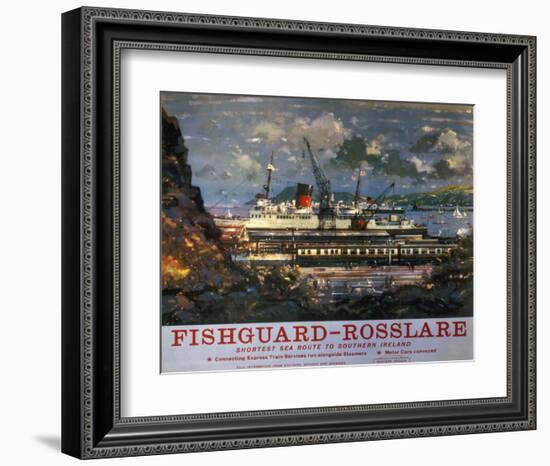 Fishguard, Rosslare, Southern Ireland-null-Framed Art Print