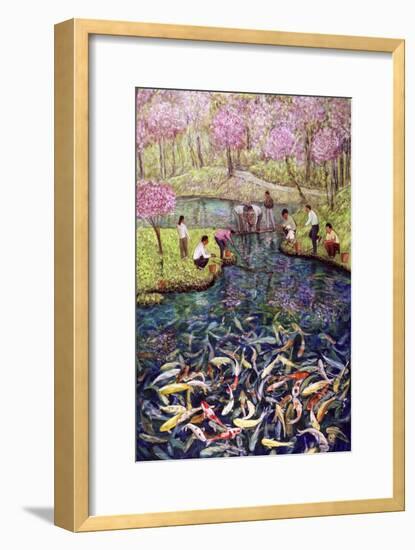 Fishing, 1996-Komi Chen-Framed Giclee Print