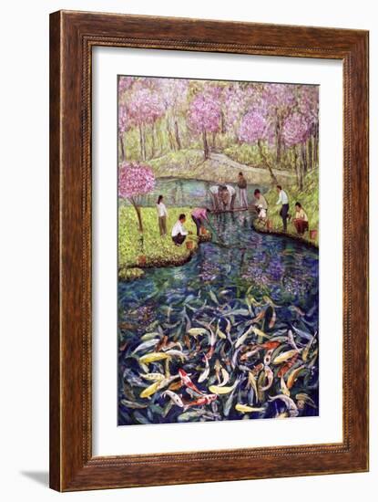 Fishing, 1996-Komi Chen-Framed Giclee Print