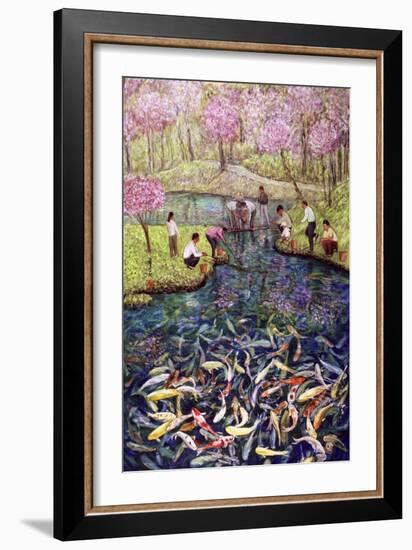 Fishing, 1996-Komi Chen-Framed Giclee Print