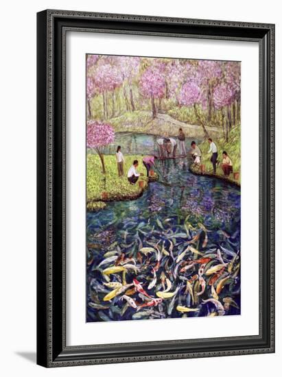 Fishing, 1996-Komi Chen-Framed Giclee Print