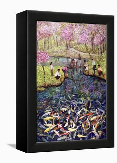 Fishing, 1996-Komi Chen-Framed Premier Image Canvas