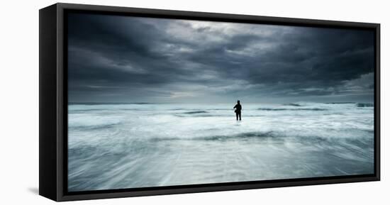 Fishing a Dream-Paulo Dias-Framed Premier Image Canvas