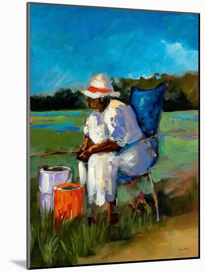 Fishing Again-Jane Slivka-Mounted Art Print