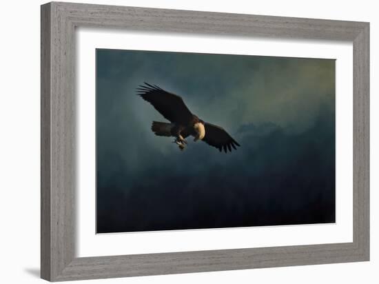 Fishing at Dusk-Jai Johnson-Framed Giclee Print