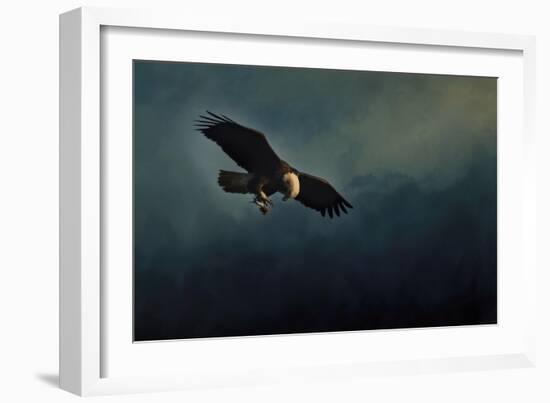 Fishing at Dusk-Jai Johnson-Framed Giclee Print