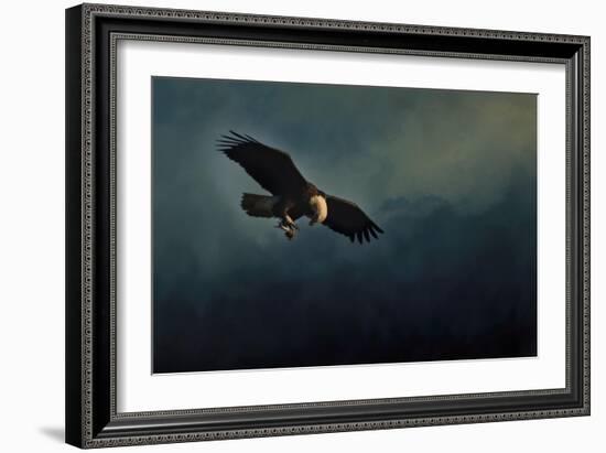 Fishing at Dusk-Jai Johnson-Framed Giclee Print