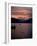 Fishing at Sunset, Lake Maggiore, Italy-Peter Thompson-Framed Photographic Print