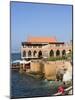 Fishing at the Corniche and Harbour Area, Beirut, Lebanon, Middle East-Christian Kober-Mounted Photographic Print