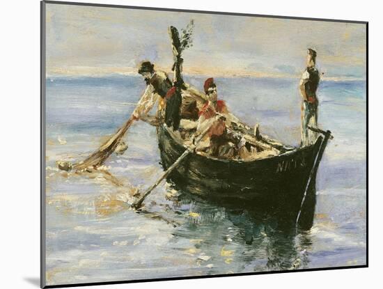 Fishing Boat, 1881-Henri de Toulouse-Lautrec-Mounted Giclee Print