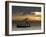 Fishing Boat at Dawn, Ramena Beach, Diego Suarez in North Madagascar-Inaki Relanzon-Framed Photographic Print