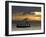 Fishing Boat at Dawn, Ramena Beach, Diego Suarez in North Madagascar-Inaki Relanzon-Framed Photographic Print