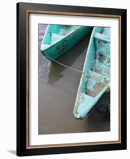 Fishing Boat, Barra De Potosi, Guerrero, Mexico-Walter Bibikow-Framed Photographic Print