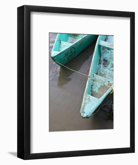 Fishing Boat, Barra De Potosi, Guerrero, Mexico-Walter Bibikow-Framed Photographic Print