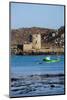 Fishing Boat, Cromwell's Castle on Tresco, Isles of Scilly, England, United Kingdom, Europe-Robert Harding-Mounted Photographic Print