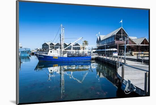 Fishing Boat Harbour of Fremantle, Western Australia, Australia, Pacific-Michael Runkel-Mounted Photographic Print